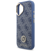iPhone 17 Guess 4G Strass Logo MagSafe tok kék - 4. kép