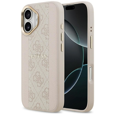 iPhone 17 Guess 4G Stripe MagSafe tok rózsaszín
