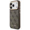 iPhone 17 Pro Guess 4G tokkal és pénztárca Magsafe barna tok - 0. kép