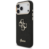 iPhone 17 Pro Max Guess Fixed Glitter Big 4G Metal Frame fekete tok, - 0. kép