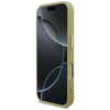 iPhone 17 Pro Guess Rögzített Csillám Nagy 4G Fém Keret tok arany tok - 3. kép