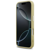 iPhone 17 Pro Guess Glitter Triangle Logo MagSafe tok arany - 3. kép