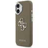 iPhone 17 Pro Guess Grained Big 4G Classic Logo barna tok - 0. kép