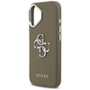 iPhone 17 Pro Guess Grained Big 4G Classic Logo barna tok - 4. kép