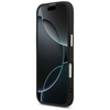 iPhone 17 Guess Grained Triangle Logo MagSafe tok fekete, - 3. kép