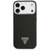 iPhone 17 Pro Guess Grained Triangle Logo MagSafe tok fekete, - 1. kép