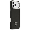 iPhone 17 Pro Guess Grained Triangle Logo MagSafe tok fekete, - 2. kép