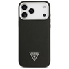 iPhone 17 Pro Max Guess Grained Triangle Logo MagSafe fekete tok - 1. kép