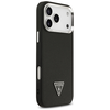 iPhone 17 Pro Max Guess Grained Triangle Logo MagSafe fekete tok - 2. kép