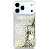 iPhone 17 Pro Max Guess Liq case. Glitter 4 Charms arany tok - 1. kép