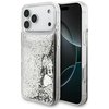 iPhone 17 Pro Max Guess Liq. Glitter Charms Ezüst tok - 0. kép