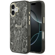 iPhone 17 Guess Python mintás MagSafe tok Fekete