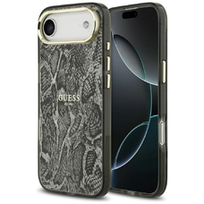 iPhone 17 Air Guess Python Minta MagSafe tok Fekete