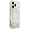 iPhone 17 Pro Guess Resin Bottom Glitter MagSafe tok arany - 2. kép