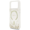 iPhone 17 Pro Guess Resin Bottom Glitter MagSafe tok arany - 4. kép