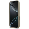 iPhone 17 Guess szilikon nagy 4G feliratos tok barna - 3. kép