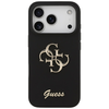iPhone 17 Pro Guess Silicone Big 4G Script tok fekete - 1. kép