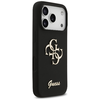 iPhone 17 Pro Guess Silicone Big 4G Script tok fekete - 2. kép