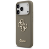iPhone 17 Pro Max Guess Szilikon Big 4G Script Barna tok - 0. kép
