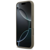iPhone 17 Pro Max Guess Szilikon Big 4G Script Barna tok - 3. kép