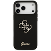 iPhone 17 Pro Max Guess Szilikon Nagy 4G Script tok fekete tok - 1. kép