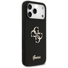 iPhone 17 Pro Max Guess Szilikon Nagy 4G Script tok fekete tok - 2. kép