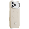 iPhone 17 Pro Max Guess Háromszög Logó MagSafe tok Bézs tok - 2. kép