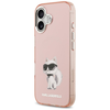 iPhone 17 Karl Lagerfeld IML Aquarelle Choupette & Logo MagSafe rózsaszín tok - 0. kép