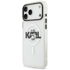 iPhone 17 Pro Karl Lagerfeld IML Choupette Sketch Logo MagSafe tok átlátszó - 0. kép