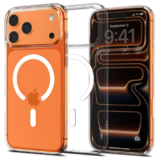 iPhone 17 Pro Max Spigen Liquid Crystal Mag Magsafe tok Átlátszó/fehér