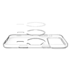 iPhone 17 Pro Max Spigen Liquid Crystal Mag Magsafe tok Átlátszó/fehér - 3. kép