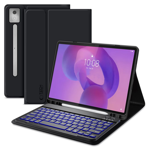 Lenovo Idea Tab Pro 12.7 TB-373 SC Pen + Billentyűzet tok Fekete