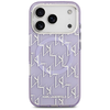 iPhone 17 Pro Max Karl Lagerfeld IML KL Monogram MagSafe lila tok - 1. kép