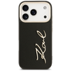 iPhone 17 Pro Karl Lagerfeld Karl Script Logo fekete tok - 1. kép