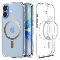 iPhone 17 Spigen Ultra Hybrid Mag Magsafe átlátszó/arany tok