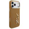 iPhone 17 Pro Max Karl Lagerfeld Karl Script Logo barna tok - 2. kép