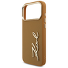 iPhone 17 Pro Max Karl Lagerfeld Karl Script Logo barna tok - 4. kép
