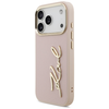 iPhone 17 Pro Karl Lagerfeld Karl Script Logo rózsaszín tok - 0. kép