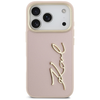 iPhone 17 Pro Karl Lagerfeld Karl Script Logo rózsaszín tok - 1. kép