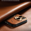 iPhone 17 Pro Torras QPRO Leather Series - Barna tok - 3. kép
