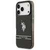 iPhone 17 Pro US Polo DH és Alsó Csíkos Logós MagSafe tok Fekete tok - 0. kép
