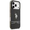 iPhone 17 Pro US Polo DH és Alsó Csíkos Logós MagSafe tok Fekete tok - 2. kép
