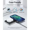 ESR HaloLock 2in1 MagSafe mágneses vezeték nélküli gyorstöltő fekete - 0. kép