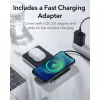 ESR HaloLock 2in1 MagSafe mágneses vezeték nélküli gyorstöltő fekete - 1. kép
