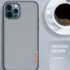 iPhone 12/12 Pro Dux Ducis Fino nylon bevonatú tok fekete - 2. kép