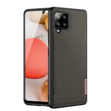 Dux Ducis Fino nylon bevonatú tok Samsung A42 5G zöld