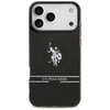 iPhone 17 Pro Max US Polo DH és Alsó Csíkos Logó MagSafe tok Fekete tok - 1. kép