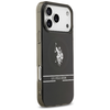 iPhone 17 Pro Max US Polo DH és Alsó Csíkos Logó MagSafe tok Fekete tok - 2. kép