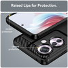 Oppo Reno11 F Fekete Techsuit Carbon Silicone tok - 3. kép