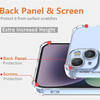 Oppo Reno11 F Techsuit - Shockproof Clear Silicone - Átlátszó tok - 3. kép